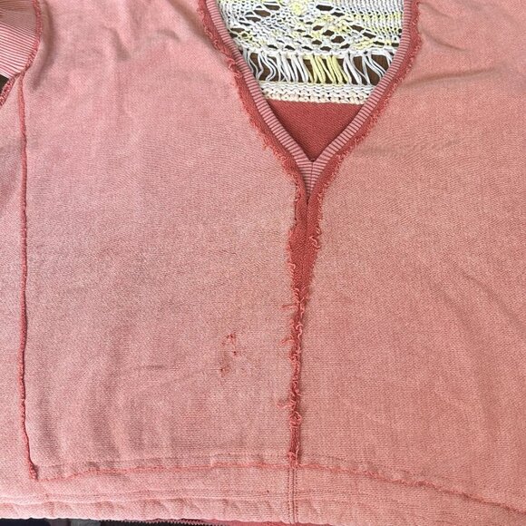 Free People Reminiscent Sweater in Terracotta - Picture 7 of 9